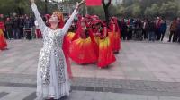 舞蹈《怀念战友》和 傣族舞《竹楼情歌》。2017.11.19 金桥公园。