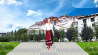 跳跃的旋律广场舞《容颜》藏族舞蹈原创附教学