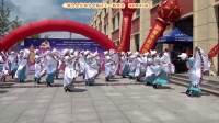 宽甸县社区老年人协会志愿者长甸分会场大型广场舞锦韵舞团天路
