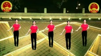 大算广场舞《中国红》网红红歌原创32步编舞演示 大算