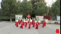 河南省汝南县莲花广场舞蹈队表演《在希望的田野上》