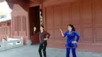 斌斌有礼冰冰舞蹈（我要去西藏）芹芹广场舞共同在海宁舞起来！