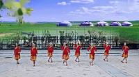 蓝色的蒙古高原-2018最新广场舞-团队版口令分解动作教学演示-