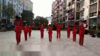 丹霞心悦舞队《广场变队形花球舞，欢乐中国年》2020年1月