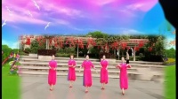 伍锦广场舞新区舞蹈队演示《情迷》编舞；花与影