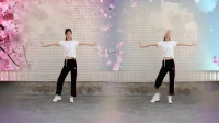 川妹子原创广场舞《夜空中最亮的星DJ》时尚扭胯健身操，扭出小蛮腰简单好看