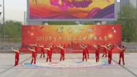 兰州西固利友舞蹈团队参加兰州市第三届广场舞大赛规定套路《最美的中国》