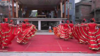 贵州民族舞蹈，身着大红袍，助力乡村旅游