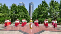 北京望京南湖小凤锅庄队！小凤原创舞蹈，庆祝六一快乐，老玩童个个跳的非常棒，56岁至79岁，2020-6-1