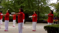 北京高校住宅育新花园健身操队国庆65周年激情演出