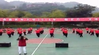 筠连县老年大学柔力球班集体展示广场排舞舞动中国2016.10.30
