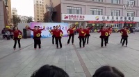 筵宾合佳乐广场舞代表队参加【众城广场舞大赛】公圆中国梦。