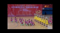 石楼腰鼓队~20120225广州亚运城体育馆~番禺区3.8妇女广场舞比赛~《合家欢》