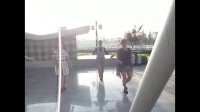 万荣县大叔广场舞：宝鼎公园：快乐舞步健身操，2017年8月3号早晨练、拍摄制作：闫健伟1 (2)