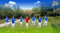 金桥公园阳光健身队演绎优柔原创舞步操第一套第十一节