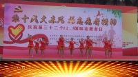 攀枝花韵梅舞蹈队参加三十二个国际志愿者日表演共圆中国梦
