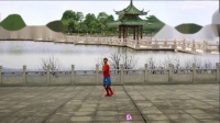 陕西西乡河滨姐妹健身队《雍泽绿措》演示苹果。编舞春天。拍摄文文。制作云天