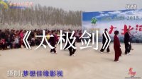 【拍客】《太极剑》广场舞博野县大北河梨花节2015-梦想佳缘影视