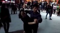 广场交谊舞探戈演练-舞动东北原创舞蹈视频序幕篇之33
