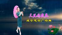 湖北咸安思羽广场舞《又见雨夜花》视频制作: 映山红叶