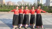 适合一年四季跳的藏族舞《千年高原》舞步热情大方! 玉米广场舞