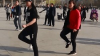 超火的广场鬼步舞经典视频, 1套动作, 正反面动作一起学习