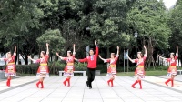 凤凰六哥广场舞《我的九寨》详细背面演示和分解教学