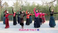 紫竹院广场舞——心上的罗加(带歌词字幕), 优美大气, 跳的真好!