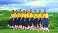 9位美女深情演绎广场舞《心上的罗加》跳出藏族人民的信仰