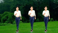玫香广场舞《年轻的朋友来相会》自由步子舞, 32步简单易学