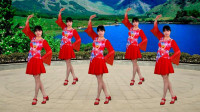 益馨广场舞《纳西情歌》丽江的歌丽江的水丽的人儿真甜美