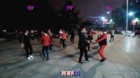 衡阳市开心舞蹈队高清广场舞《阿哥阿妹》二人舞