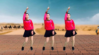 网红神曲32步广场舞《沙漠骆驼》豪迈的男歌声动感欢快