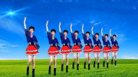 32步广场舞《我从草原来》凤凰传奇，草原天籁之音，好听更好看！