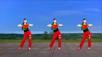 80年代经典老歌广场舞《大花轿》熟悉的旋律，韵律优美舞好看！