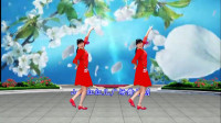 红儿最新广场舞《爱你错了吗》红衣美女跳舞很好看 32步简单
