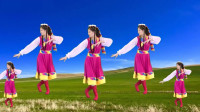 气质美女广场舞《吉祥安康》藏族风格，舞姿新颖，音乐好听！