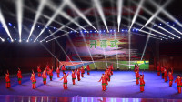 2016年红河州第四届职工运动会少数民族广场舞《阿噜跳》现场彩排
