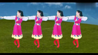 精选广场舞《今生相爱》藏族风格，欢快俏皮，好看极了！