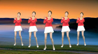 32步广场舞《映山红》简单舞蹈，流行歌曲！