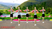 网红神曲广场舞《火辣辣的山里红》好听又好看，时尚动感又大方！