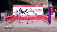 广场舞：《舞动中国》美女舞动丝带，欢欢喜喜中国红，氛围很欢乐