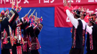 2018年格朗和哈尼族乡曼麻板老龄体育协会成立2-哈尼族爱伲族阿卡广场舞蹈歌曲