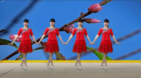 32步广场舞《桃花朵朵开》演唱 阿牛，三分钟轻松学会！