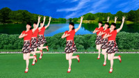 健身舞《过河》潘长江老师的经典歌曲，动感舞步真好看