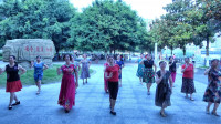 达州天天乐广场舞，《站着等你三千年》编舞花与影，仙鹤广场