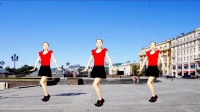 最新弹跳16步广场舞《火苗》热门情歌，轻松欢快，简单好看附分解
