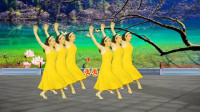 优美抒情广场舞《黄玫瑰》红遍大小广场的中三舞 一起来跟跟风