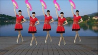 经典红歌广场舞《南泥湾》简单优美扇子舞，好听更好看！
