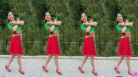 上津叶子广场舞《康巴情》新颖的民族舞，简单易学